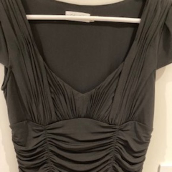 Calvin Klein Matte Jersey stretch LBD - Picture 2 of 5